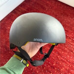Anon Raider Helmet With Ear Piece Attachment Men’s Small